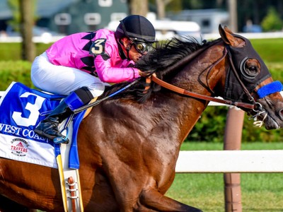 West Coast in Gr.1 Pennsylvania Derby Image 1