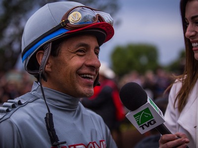 Brave Jockey Espinoza plans to return to racing soon. Image 1