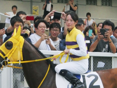 Japanese Jockey Nanako Fujita Triumphs in Sweden Image 1