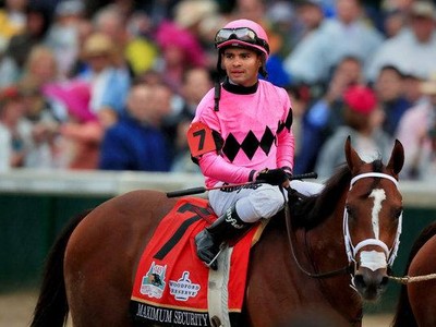 Maximum Security Heading In To The Group One Travers Image 1