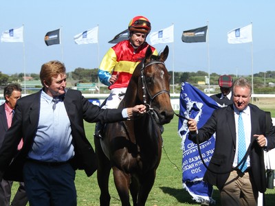 The Flag Of South African Bred Thoroughbreds Flying High At  ... Image 1